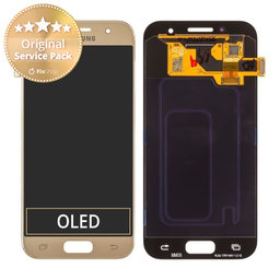 Samsung Galaxy A3 A320F (2017) - Écran LCD + Écran Tactile (Gold Sand) - GH97-19732B, GH97-19753B Genuine Service Pack