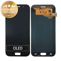 Samsung Galaxy A5 A520F (2017) - Ecran LCD + Ecran Tactile (Ciel Noir) - GH97-19733A, GH97-20135A Genuine Service Pack