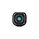 Samsung Galaxy Tab S2 8,0 WiFi T710, T715 - Cadre + Objectif Appareil Photo (Noir) - GH98-37511A Genuine Service Pack
