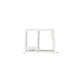 Samsung Galaxy A3 A310F (2016), A5 A510F - Plateau SIM + SD (Blanc) Genuine Service Pack