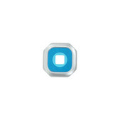 Samsung Galaxy A3 A310F (2016) - Cadre de caméra arrière (Blanc) Genuine Service Pack