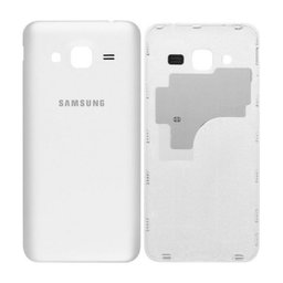 Samsung Galaxy J3 J320F (2016) - Cache batterie (Blanc) - GH98-39052A Genuine Service Pack