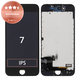 Écran pour iPhone 7, Black, Tactile avec cadre, Refurbished