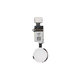 Apple iPhone 7 Plus - Bouton Home + Câble Flex (Silver)
