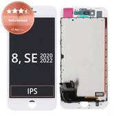 Apple iPhone 8, SE (2020), SE (2022) - Écran LCD + Écran Tactile + Cadre (Blanc) Refurbished
