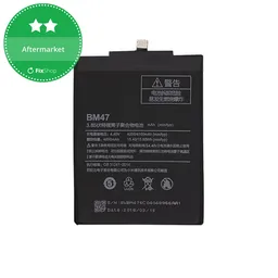 Xiaomi Redmi 3, 3S, 3 Pro, 4X - Batterie BM47 4000/4100mAh
