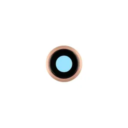 Apple iPhone 8 - Objectif d'appareil photo + cadre (Or)