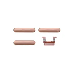 Apple iPhone 8 Plus - Ensemble de boutons latéraux - Alimentation + Volume + Muet (Or)