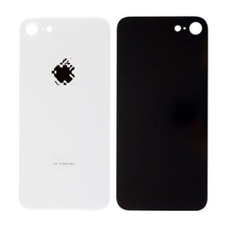 Apple iPhone 8 - Verre du boîtier arrière (Argent)