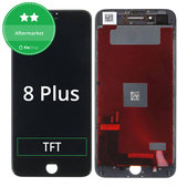 Écran pour iPhone 8 Plus, Black, Tactile avec cadre