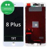 Écran pour iPhone 8 Plus, White, Tactile avec cadre