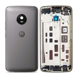 Motorola Moto G5 Plus - Cache batterie (Gris)