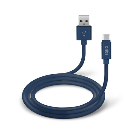 SBS - Câble USB-C / USB (1m), blanc