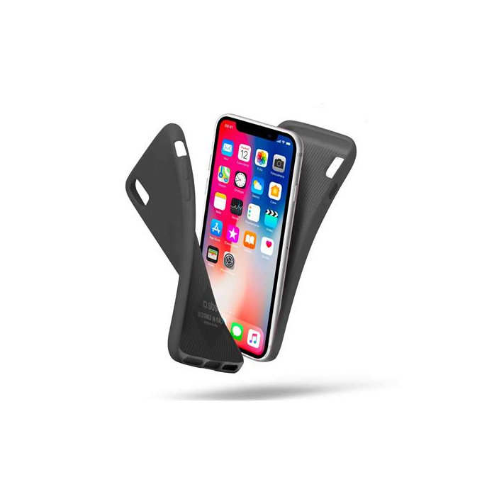 SBS - Étui Polo pour iPhone X, noir