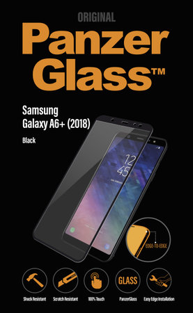 PanzerGlass - Verre Trempé pour Samsung Galaxy A6+ (2018) noir