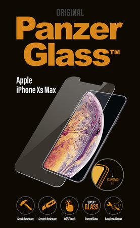 PanzerGlass - Verre trempé standard pour iPhone XS Max et 11 Pro Max, transparent