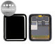 Apple Watch 3 38mm - Écran LCD + Écran Tactile Refurbished PRO