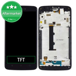 Motorola Moto C XT1754 - Écran LCD + Écran Tactile + Cadre (Gris)