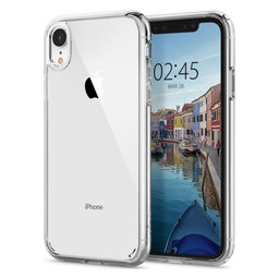 Spigen - Coque Ultra Hybride pour iPhone XR, transparente