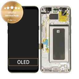 Samsung Galaxy S8 Plus G955F - Écran LCD + Écran Tactile + Cadre (Or Érable) - GH97-20470F, GH97-20564F, GH97-20565F Genuine Service Pack