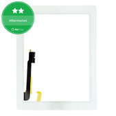 Tactile avec bouton Home pour iPad 3, iPad 4, White