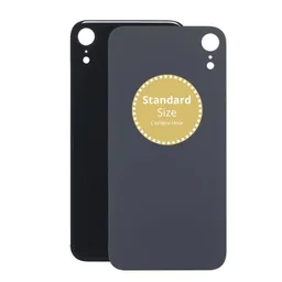 Apple iPhone XR - Verre du boîtier arrière (Noir)