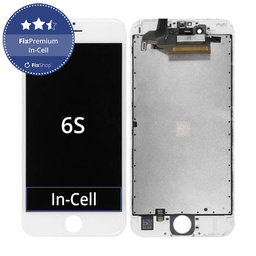 Apple iPhone 6S - Écran LCD + Écran tactile + Cadre (Blanc) In-Cell FixPremium