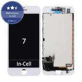 Écran In-Cell pour iPhone 7, White, Tactile avec cadre, FixPremium