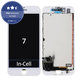 Écran In-Cell pour iPhone 7, White, Tactile avec cadre, FixPremium