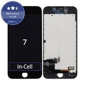 Écran In-Cell pour iPhone 7, Black, Tactile avec cadre, FixPremium