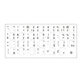 Autocollants CZ / SK (pour KBD noir) Genuine Service Pack