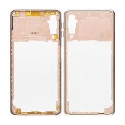 Samsung Galaxy A7 A750F (2018) - Cadre central (Or) - GH98-43585C Genuine Service Pack