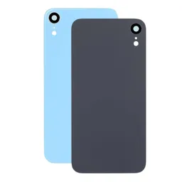 Apple iPhone XR - Verre du boîtier arrière + objectif de l'appareil photo (Bleu)