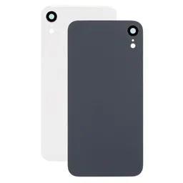 Apple iPhone XR - Verre du boîtier arrière + objectif de l'appareil photo (Blanc)