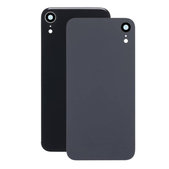 Apple iPhone XR - Verre du boîtier arrière + objectif de l'appareil photo (Noir)