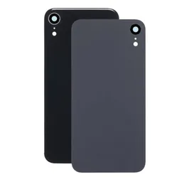 Apple iPhone XR - Verre du boîtier arrière + objectif de l'appareil photo (Noir)
