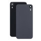 Apple iPhone XR - Verre du boîtier arrière + objectif de l'appareil photo (Noir)