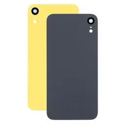 Apple iPhone XR - Verre du boîtier arrière + objectif de l'appareil photo (Jaune)