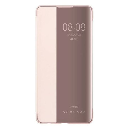 Huawei - Coque SmartView pour Huawei P30, rose