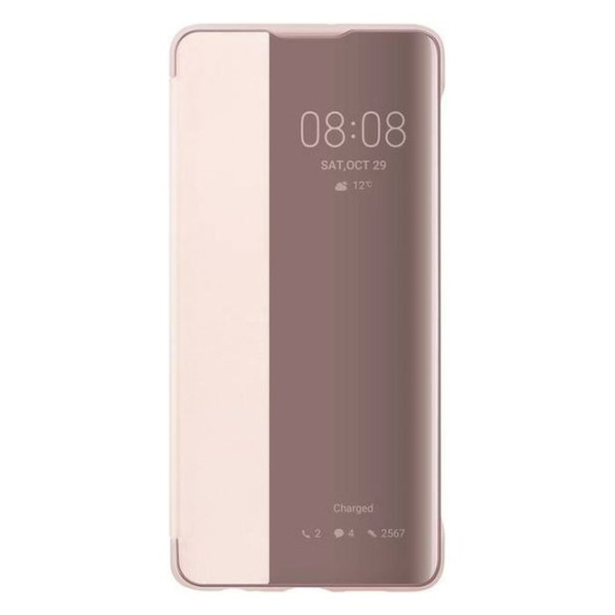 Huawei - Coque SmartView pour Huawei P30, rose