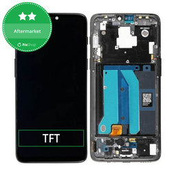 OnePlus 6 - Écran LCD + Écran tactile + Cadre (Noir minuit) TFT