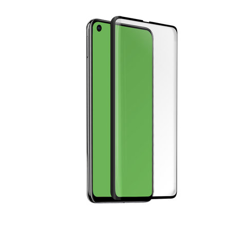SBS - Verre Trempé 4D Full Glass pour Huawei P30 Lite, noir