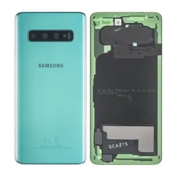 Samsung Galaxy S10 G973F - Cache batterie (Vert) - GH82-18378E Genuine Service Pack
