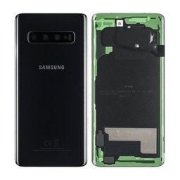 Samsung Galaxy S10 G973F - Cache batterie (Noir) - GH82-18378A Genuine Service Pack