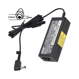Adaptateur de charge pour Acer, 77011170, 45W, 19V, Noir, Genuine Service Pack