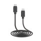 SBS - Câble USB-C / USB-C (1,5 m), noir
