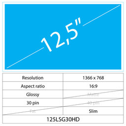 Acer Aspire 3 A315-56 15,6 LCD Fin Mat 30 broches Full HD Sans supports