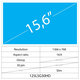 HP Pavilion HP Pavilion 15-CU0058NR 15,6 LCD Fin Brillant 30 broches Full HD Sans supports