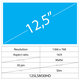 12,5 LCD Fin Mat 30 broches HD