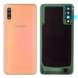 Samsung Galaxy A50 A505F - Cache batterie (Corail) - GH82-19229D Genuine Service Pack